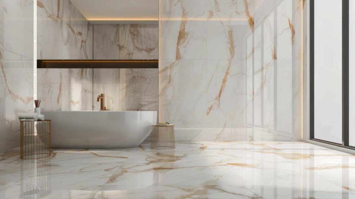 Płytki marmurowe – luksus w Twojej łazience i kuchni